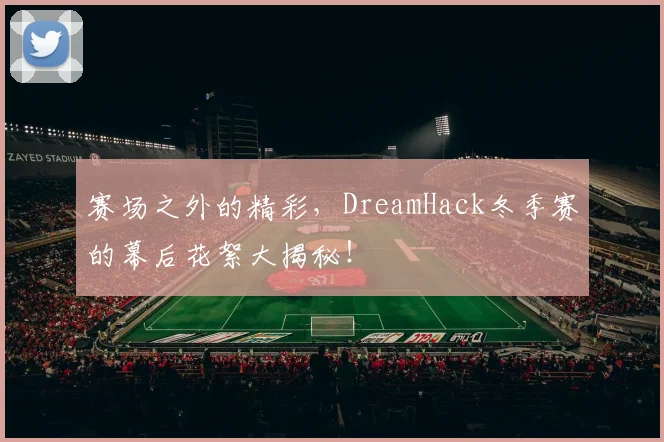 赛场之外的精彩，DreamHack冬季赛的幕后花絮大揭秘！